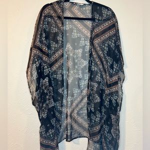 American Eagle Boho Kimono Duster